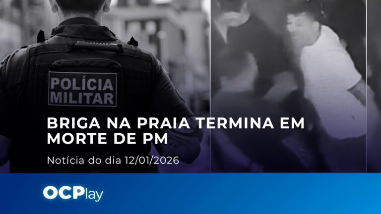 PM é morto a tiros após briga em barraca de praia
