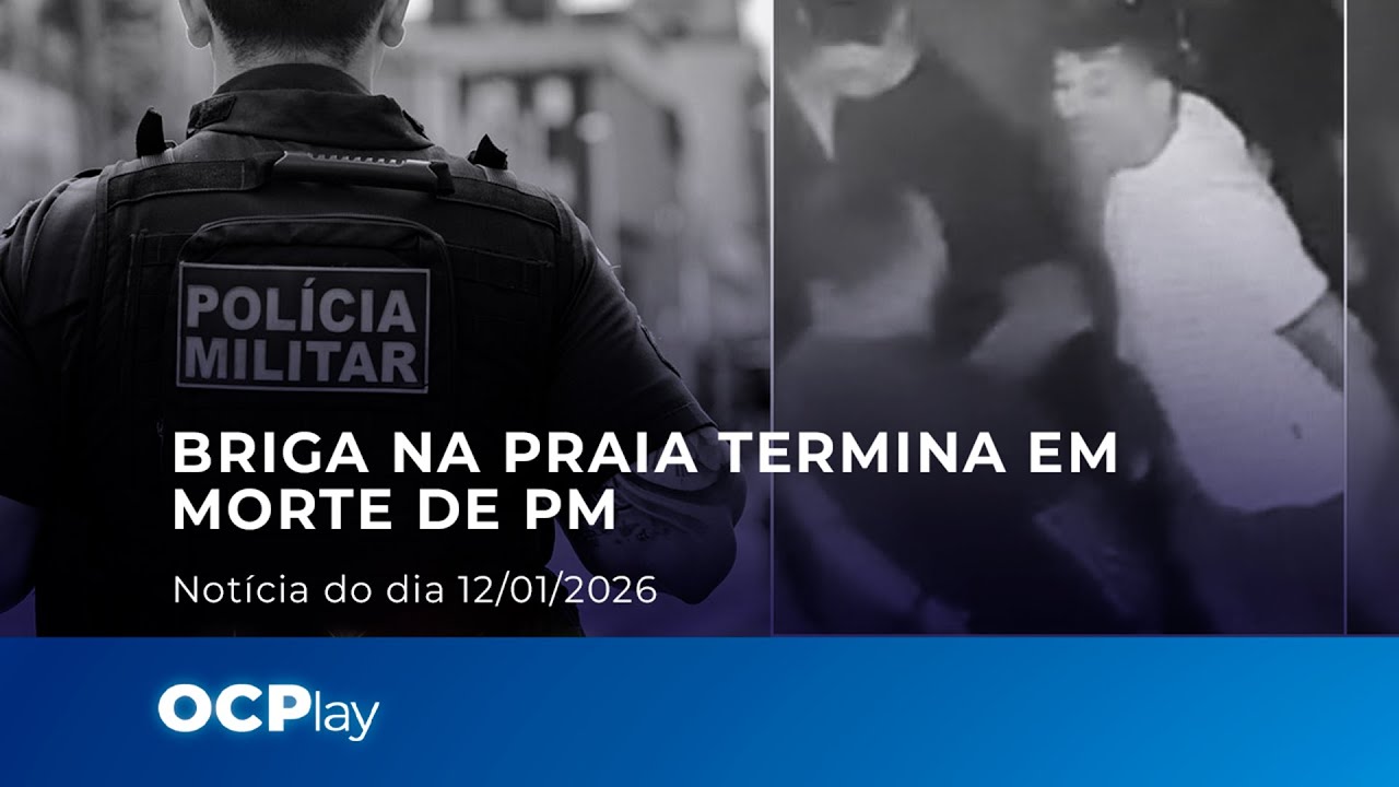 PM é morto a tiros após briga em barraca de praia