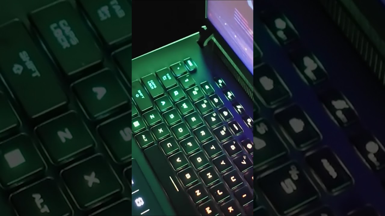 Principais características do notebook ROG Strix G1