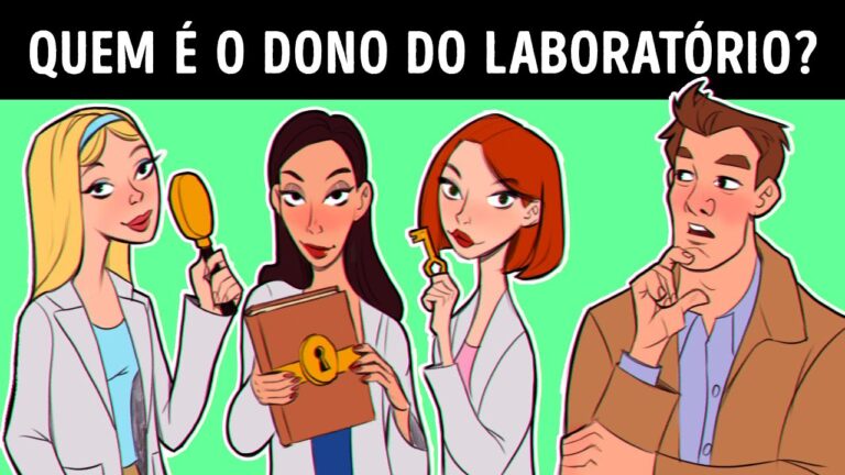 Resolva estes enigmas de detetive ou admita a derrota