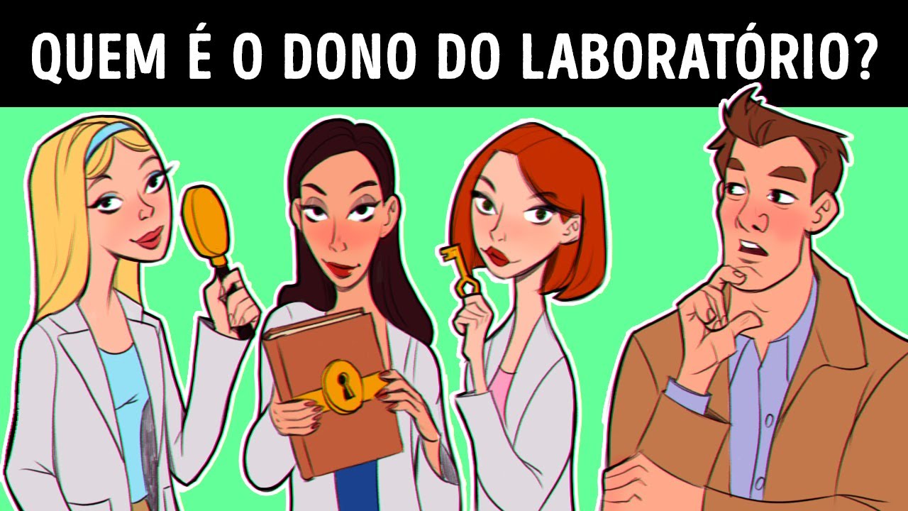 Resolva estes enigmas de detetive ou admita a derrota