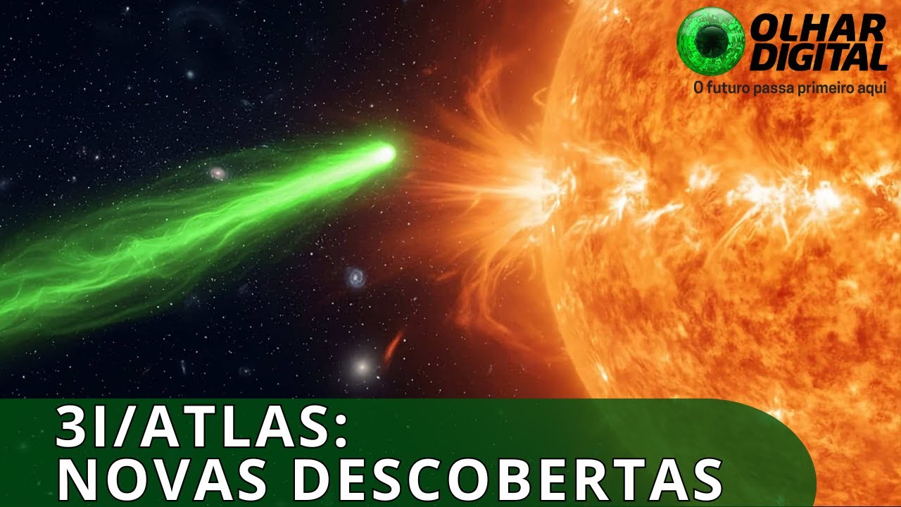 Segredos do cometa 3I/ATLAS são revelados com passagem próxima do Sol