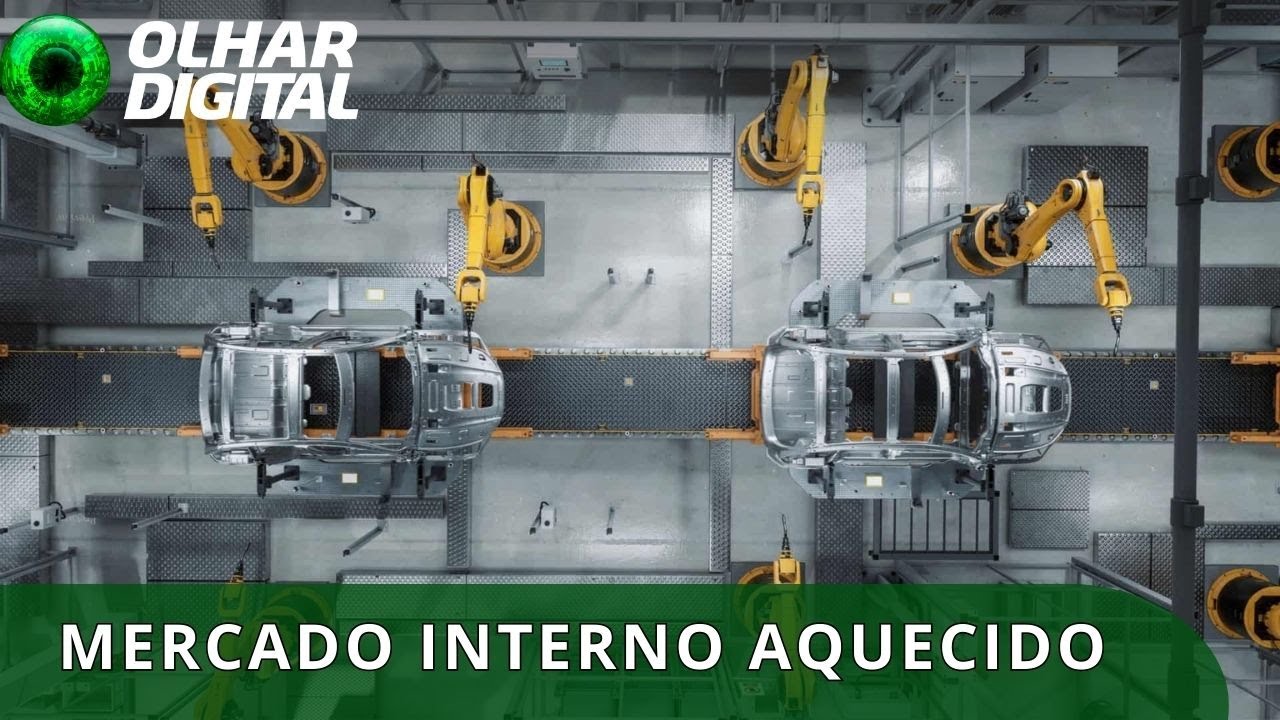 Brasil produz mais carros em 2025, mas exportações acendem sinal de alerta