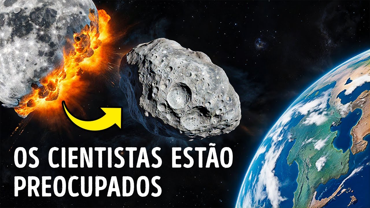 Um pedaço da Lua se desprendeu e agora está muito perto da Terra