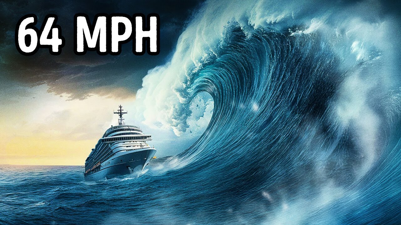 Ventos fortes podem afundar um navio de cruzeiro?