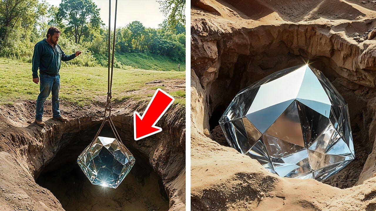 Acabaram de encontrar um dos maiores diamantes da história