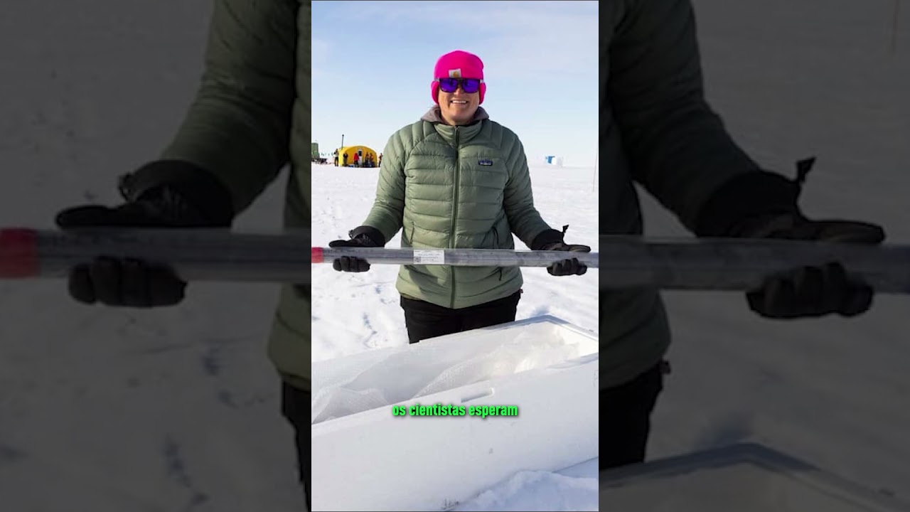 Perfuração recorde na Antártida revela milhões de anos de história climática