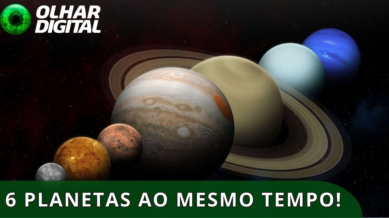 “Alinhamento planetário” raro será visível no céu no fim do mês
