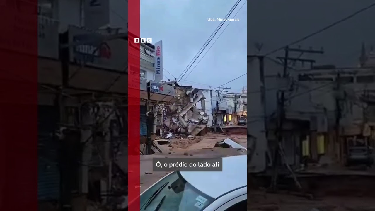 As cenas de devastação após chuvas em Minas Gerais