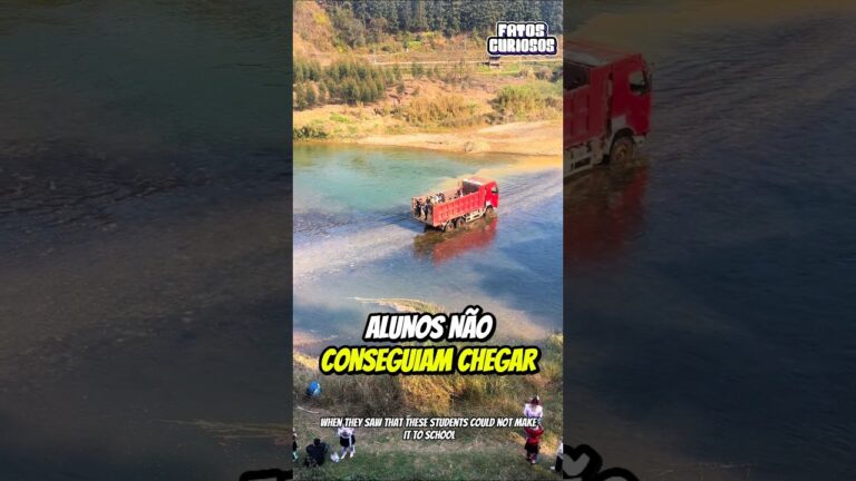 CAMINHONEIRO HERÓI AJUDA CRIANÇAS EM MEIO A DIFICULDADE