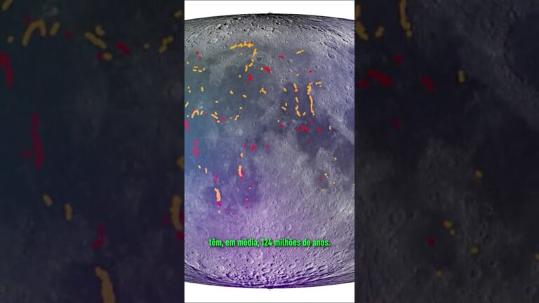 Cientistas encontram sinais de transformação interna da Lua