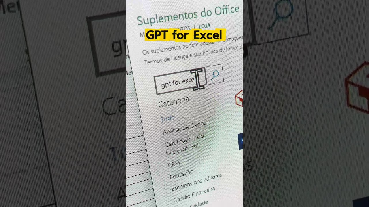 Como colocar inteligência artificial no Excel