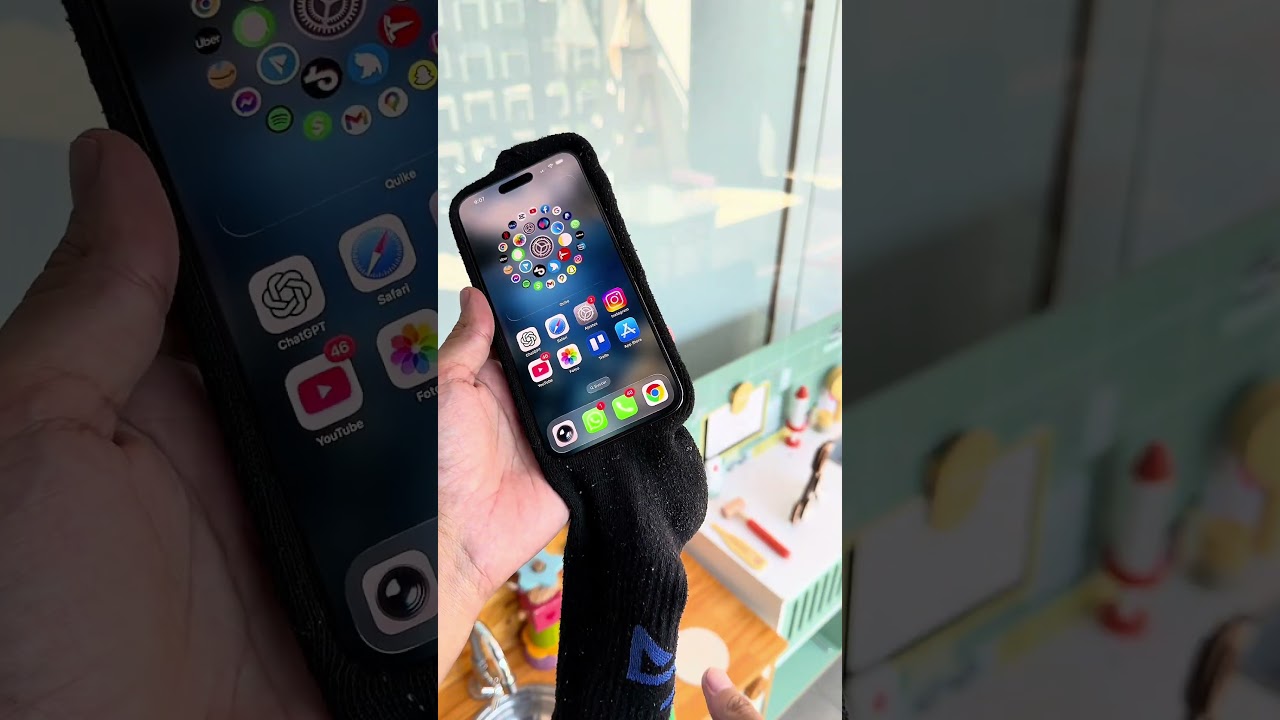 Como fazer um tripé improvisado com a vassoura