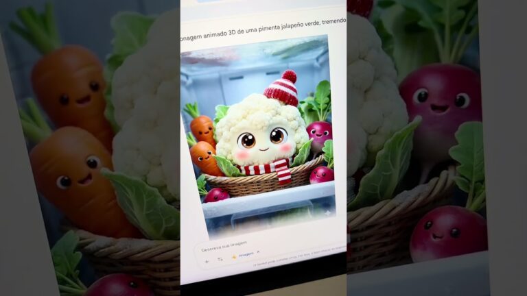 Como fazer vídeos de comidas falantes