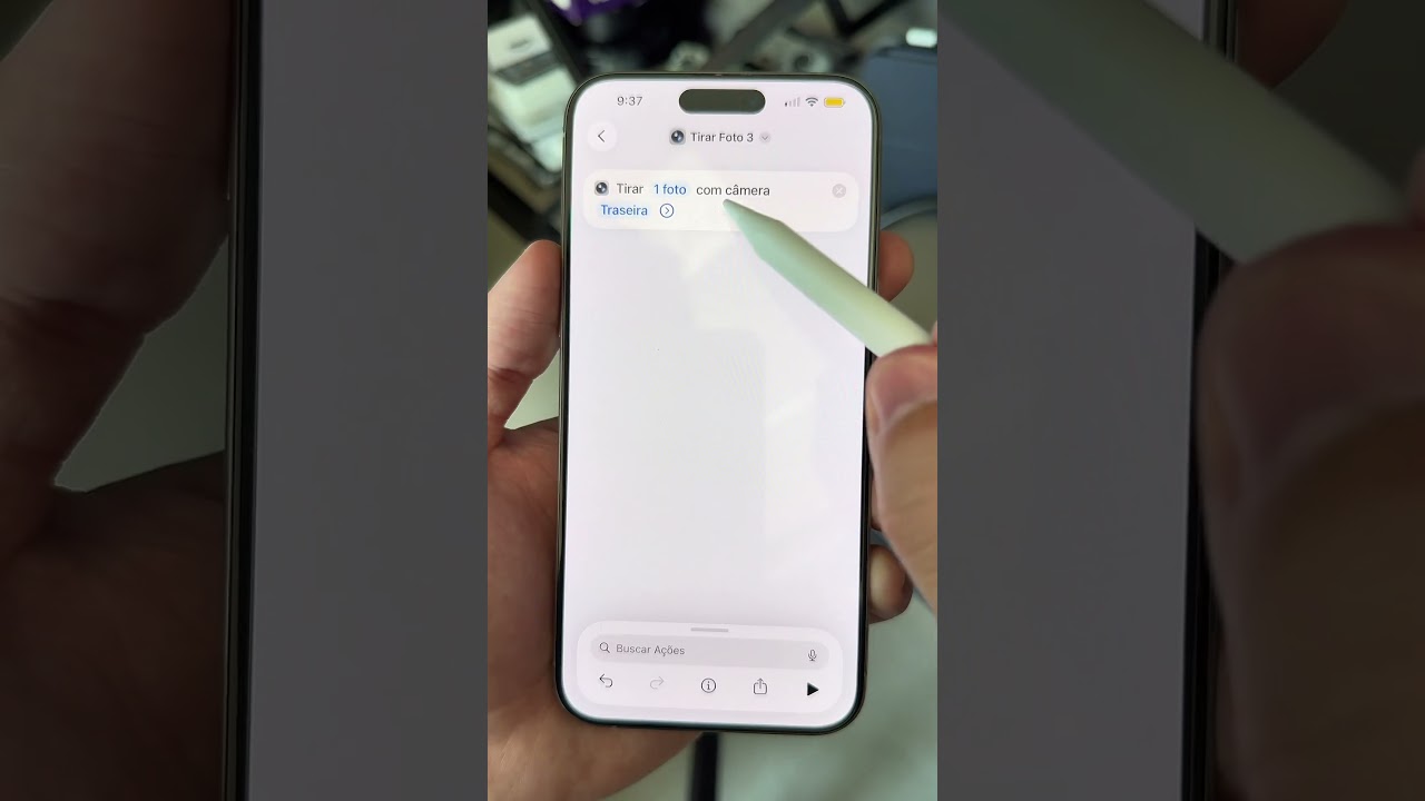 Como tirar uma foto sem abrir o aplicativo de câmera no iPhone
