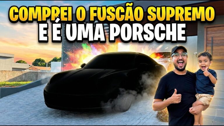 COMPREI O FUSCÃO SUPREMO PORSCHE 911 CARRERA