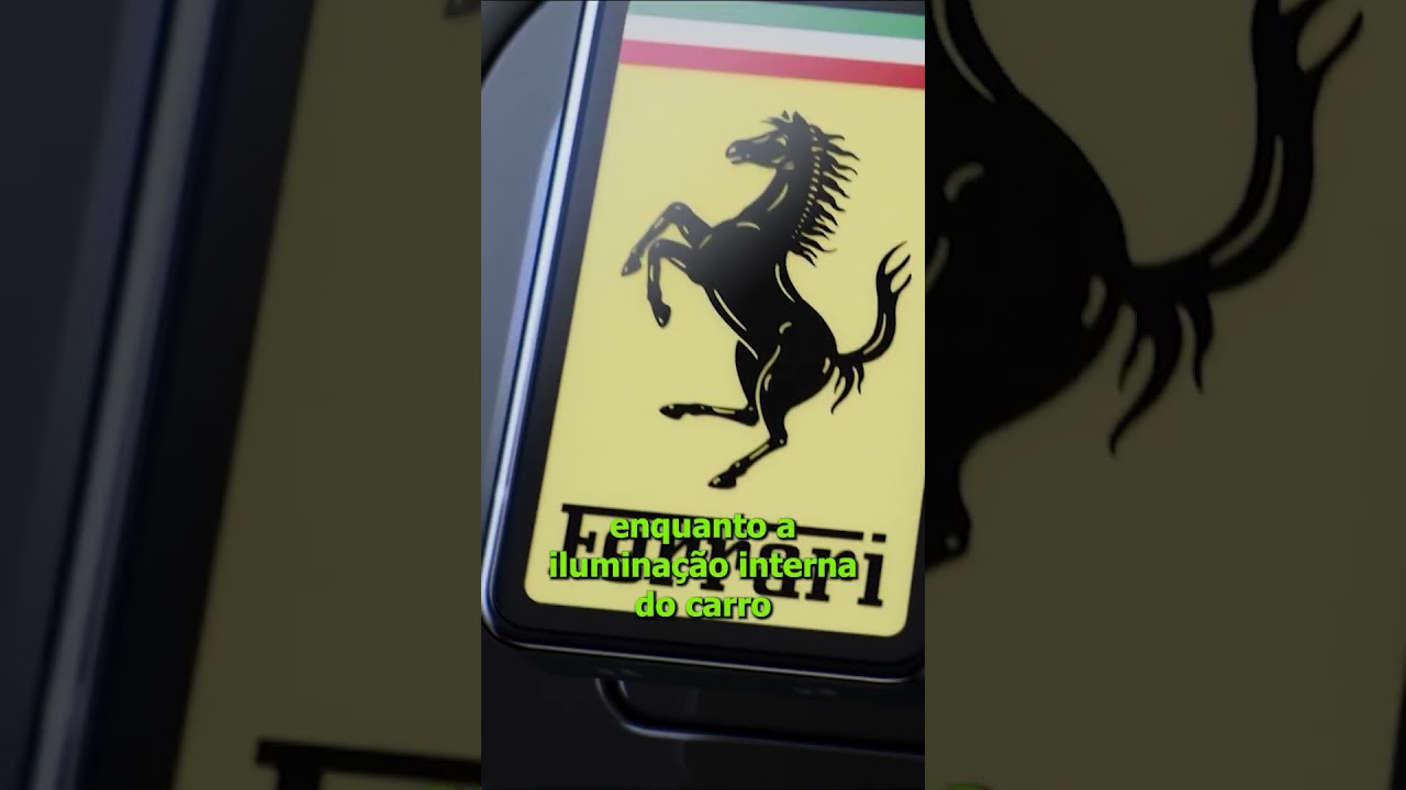 Conheça o interior do primeiro carro 100% elétrico da Ferrari