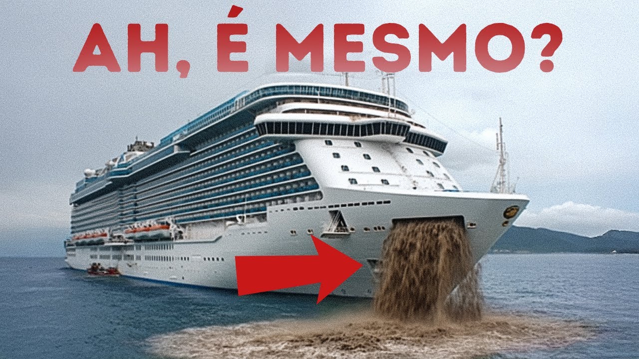 Para onde realmente vão os rios de resíduos dos navios de cruzeiro (Dirty Truth)