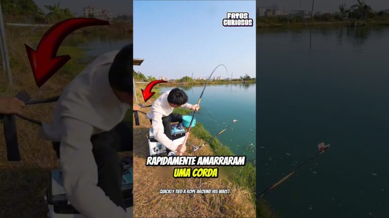 ESSE GAROTO IMPRESSIONOU A TODOS AO PESCAR O MAIOR PEIXE DE SUA VIDA