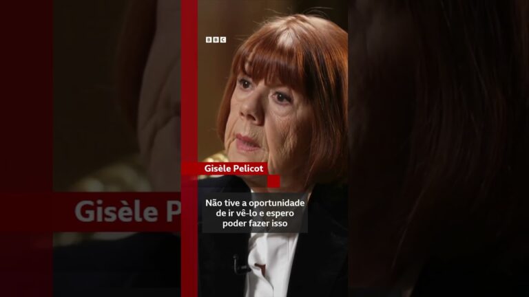 Gisèle Pelicot: 'Espero visitar Sr. Pelicot na cadeia para ter respostas'