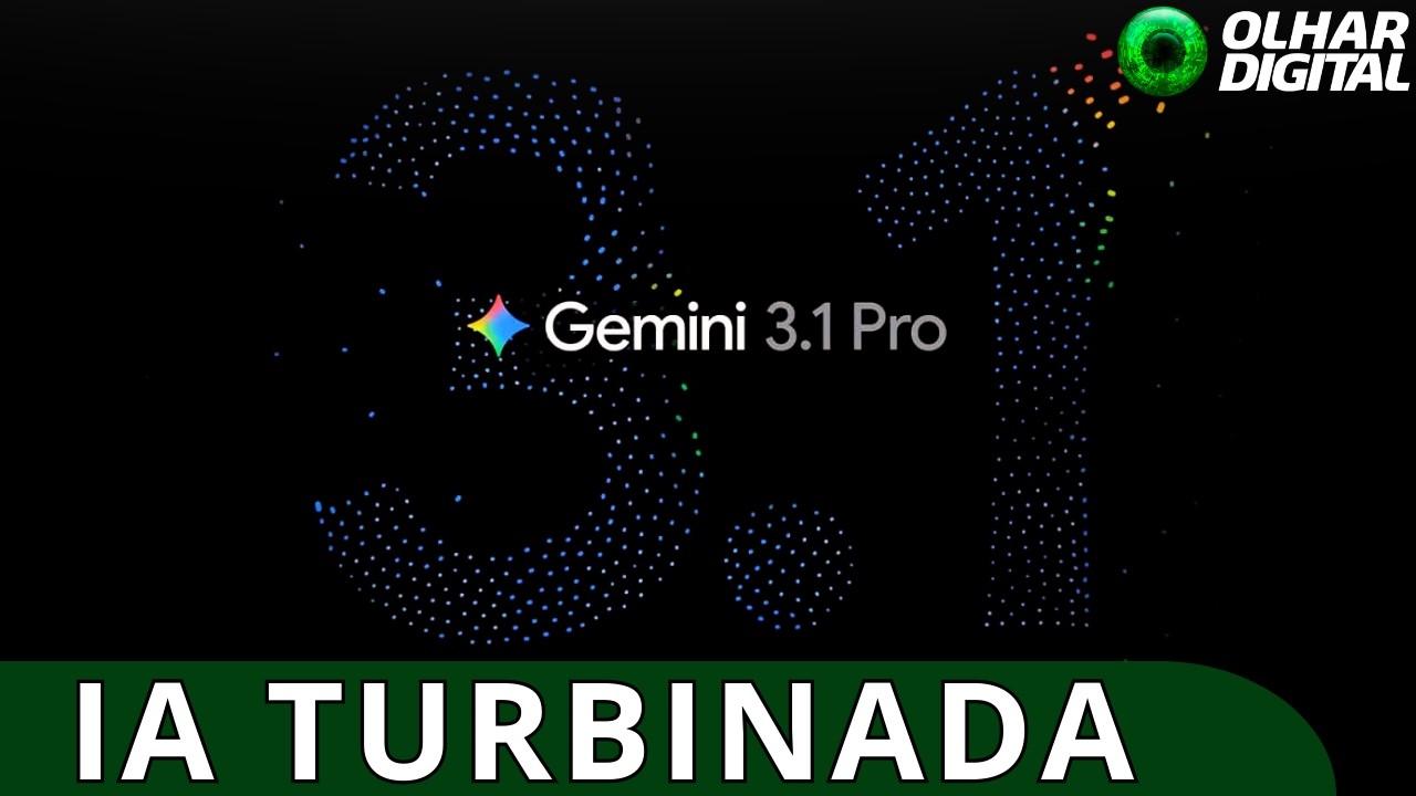 Google lança Gemini 3.1 Pro com dobro de capacidade de raciocínio