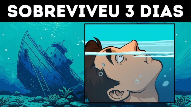 Homem encontrado vivo após 3 dias preso em um navio afundado
