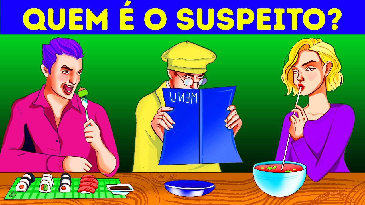 Mais de 100 enigmas que vão turbinar o seu cérebro