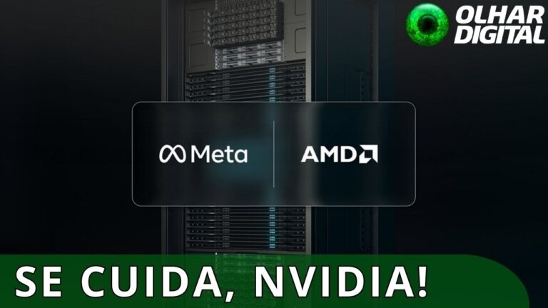 Meta e AMD fecham acordo de US$ 100 bilhões para compra de chips