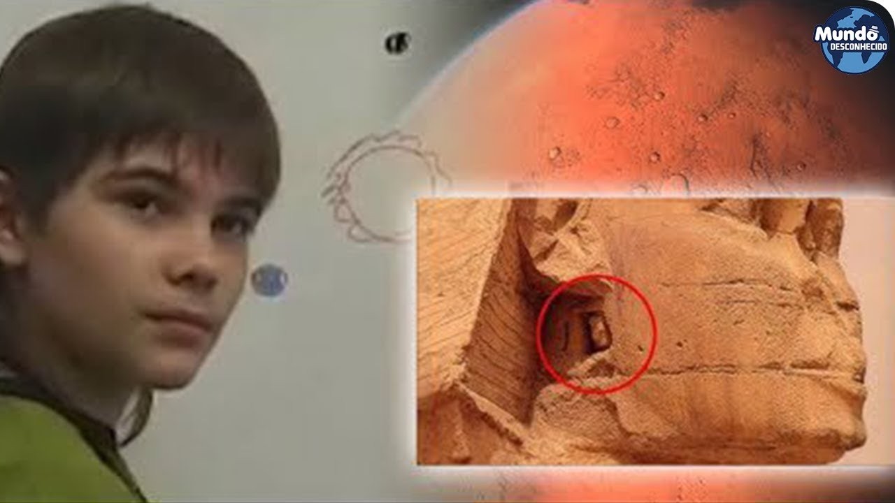 O menino gênio garante que a esfinge egípcia esconde algo que mudará o mundo!