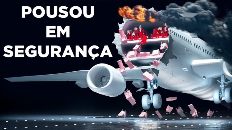 O Avião Que Pousou Com Apenas Uma Asa