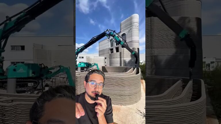 O futuro é das casas impressas impressora 3D