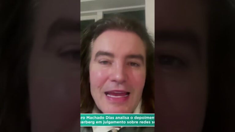 Alvaro Machado Dias questiona argumentação de Mark Zuckerberg em julgamento