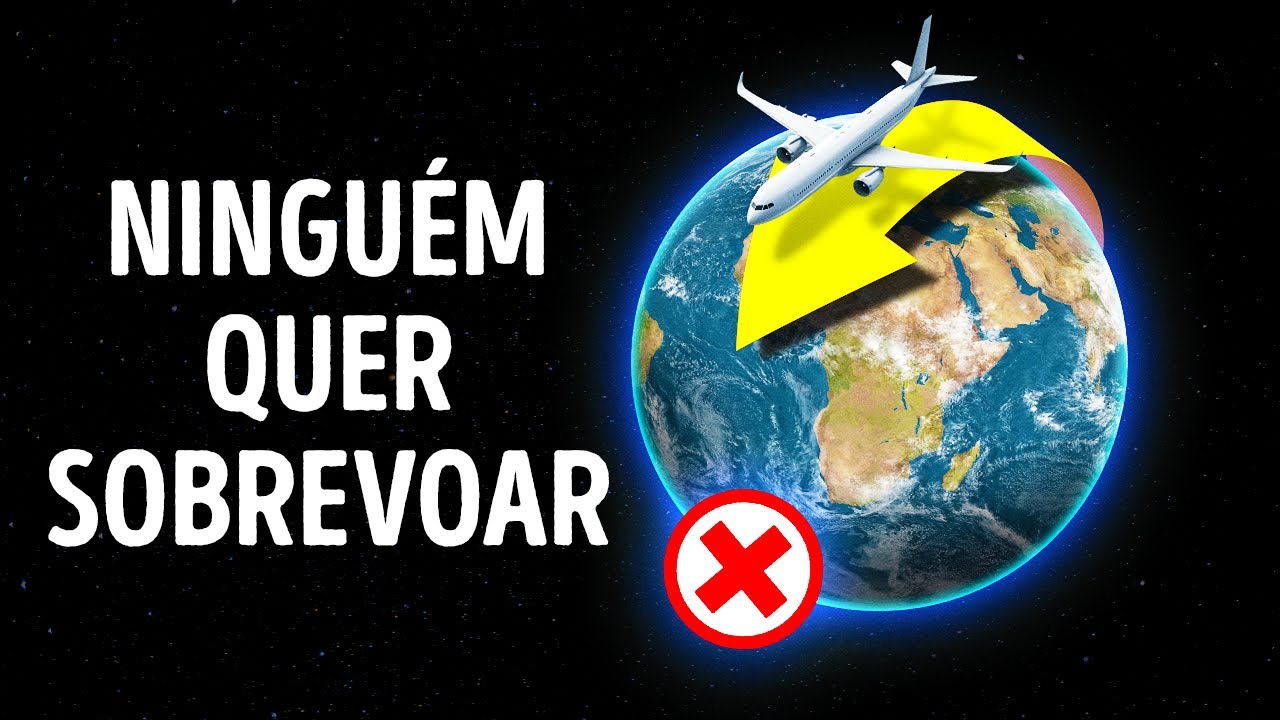 O que se esconde no Polo Sul que afasta os aviões?