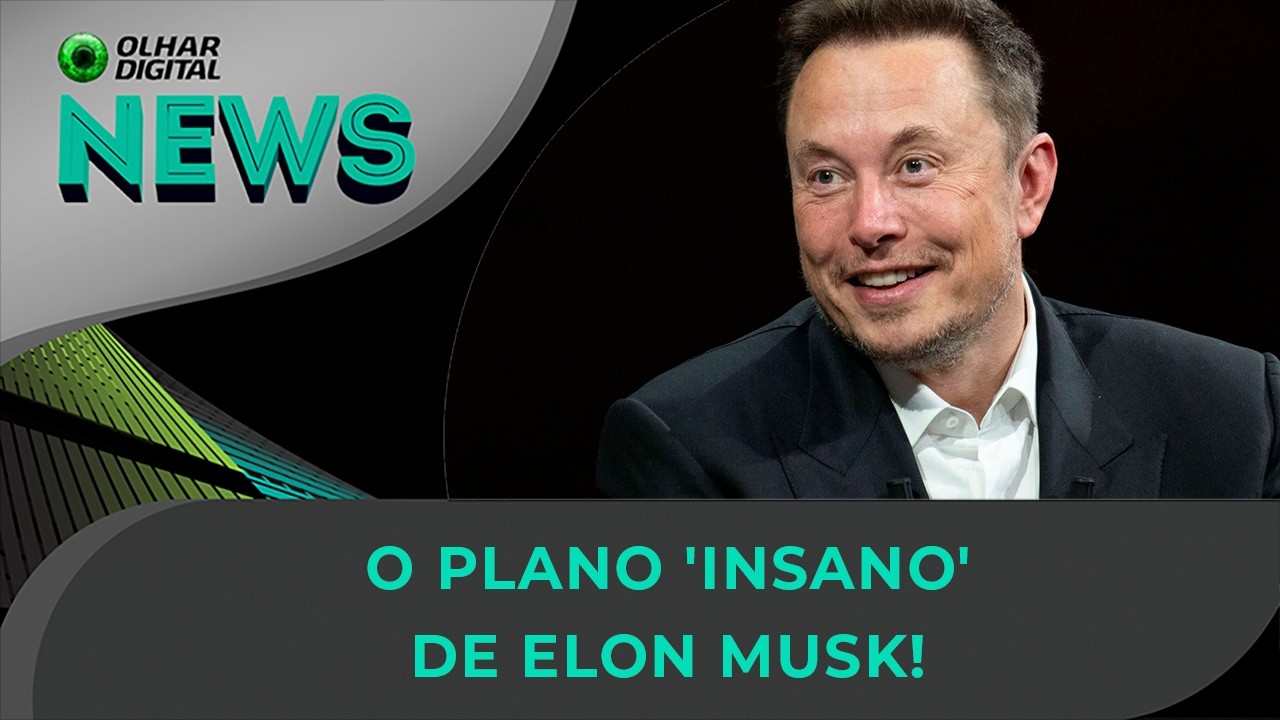 Ao vivo | Elon Musk propõe catapulta na Lua para lançar satélites de IA ao espaço | 11/02/2026