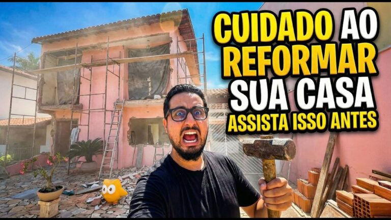 ESTOU REFORMANDO ESSA CASA E ESTOU FICANDO MALUCO [EPISÓDIO 3 JORNADA CASA]