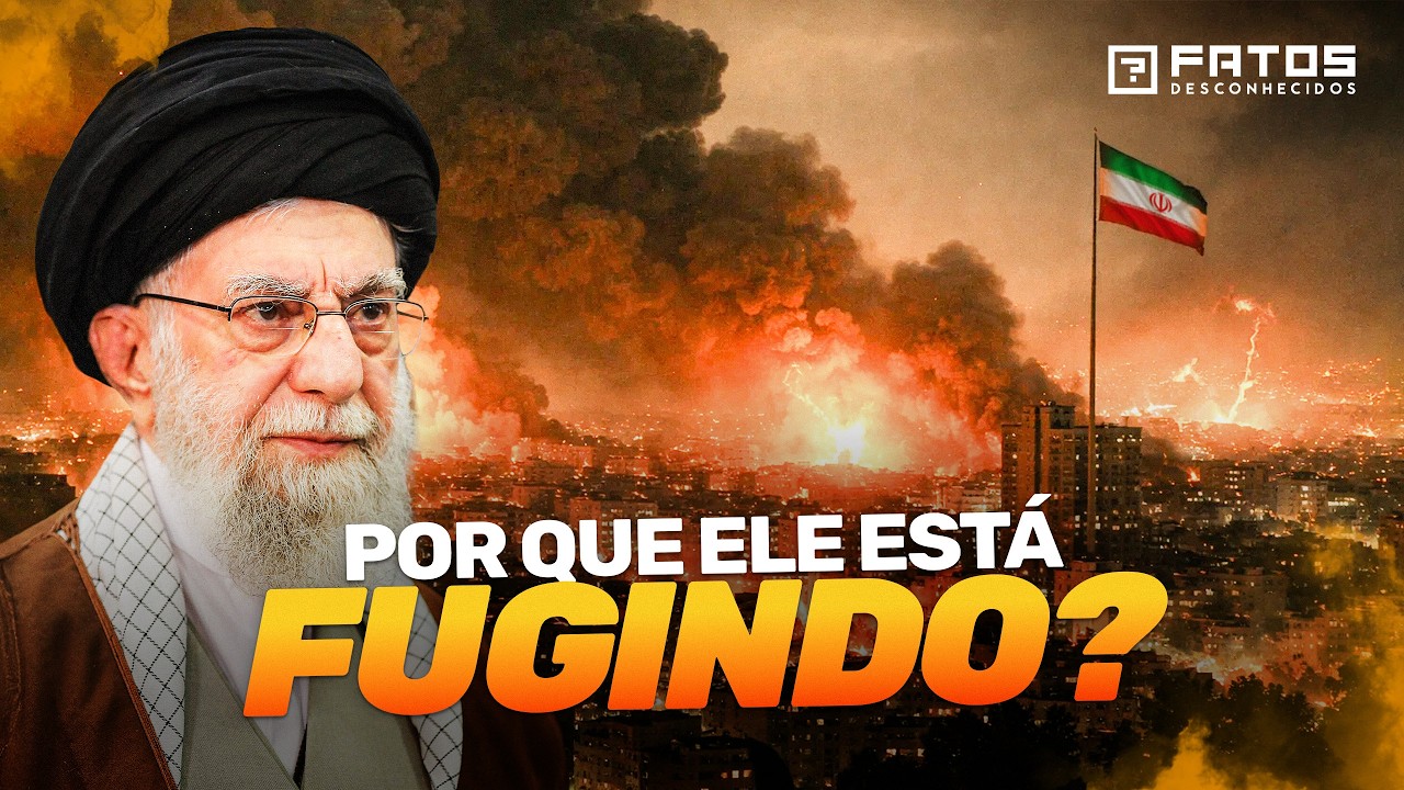 Líder Supremo do Irã FOGE de Teerã enquanto a Rússia avança! - Entenda o caso!