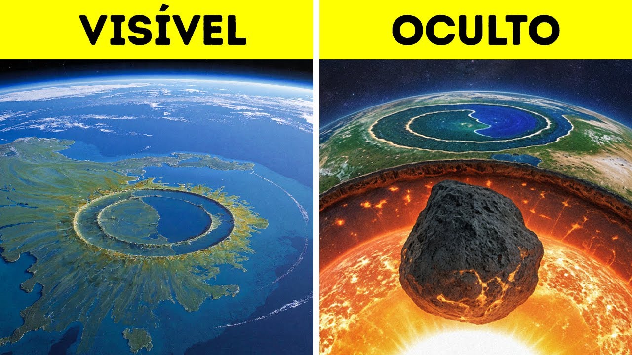 Os maiores segredos da Terra que você achará assustadores e de tirar o fôlego