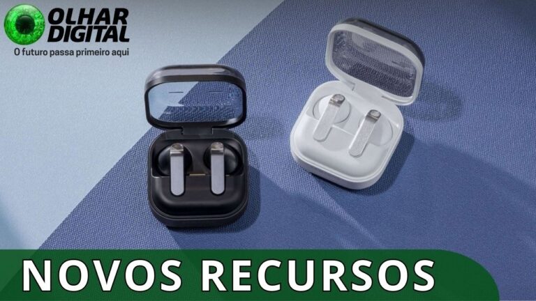 Samsung lança fones Galaxy Buds 4 com IA