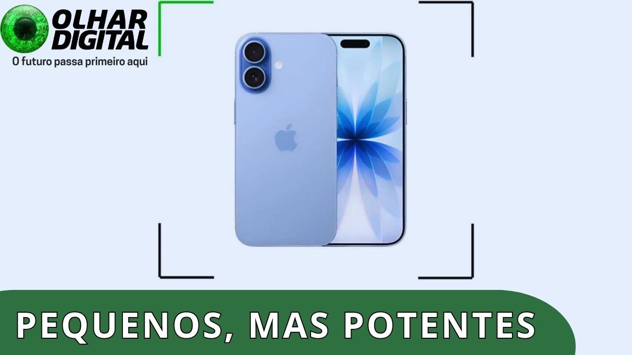 Smartphones compactos com telas menores