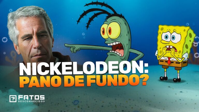 TEORIA Bizarra: BOB Esponja Teria LIGAÇÃO com Jeffrey EPSTEIN!