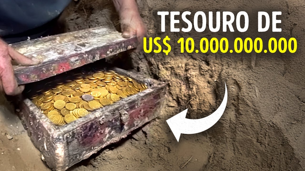 Todos pensavam que esse tesouro era apenas uma lenda... até agora
