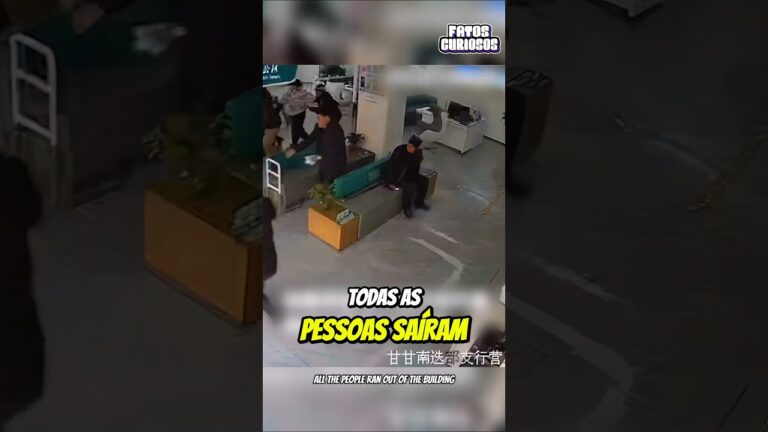 UM ATO DE BONDADE COMOVENTE DURANTE UM FORTE TERREMOTO