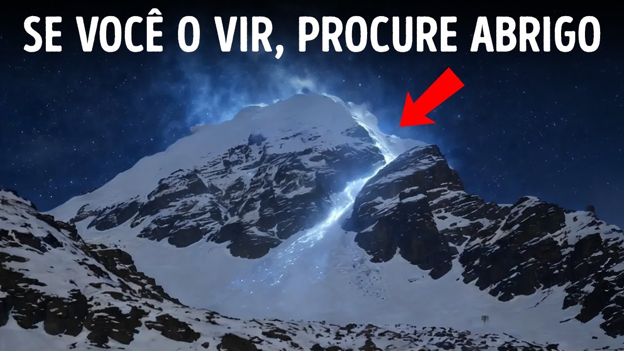 Viu um clarão azul na montanha? Já é tarde demais