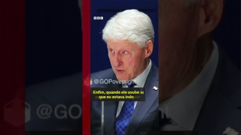 Bill Clinton é questionado sobre foto em banheira durante depoimento sobre Epstein