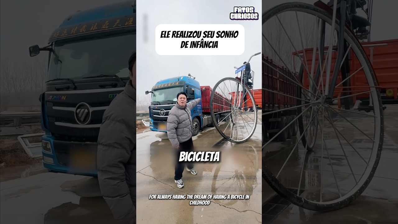 APESAR DAS DURAS CRÍTICAS ESSE HOMEM IMPRESSIONOU A TODOS AO REALIZAR SEU SONHO DA MELHOR FORMA