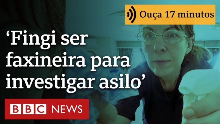 'Fingi ser faxineira para trabalhar numa casa de repouso para idosos: isso foi o que eu descobri'