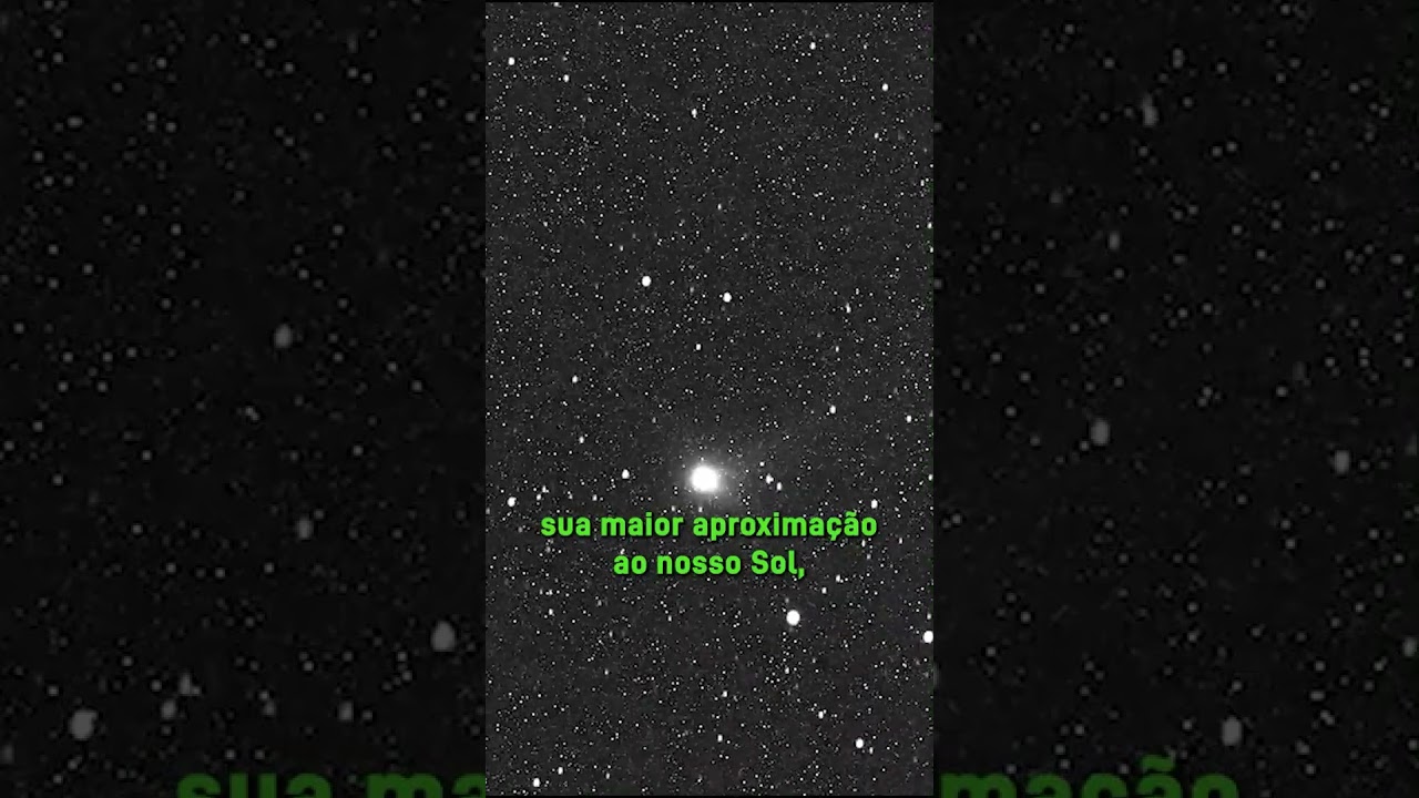 3I/ATLAS: vídeo mostra cometa interestelar brilhando no espaço profundo