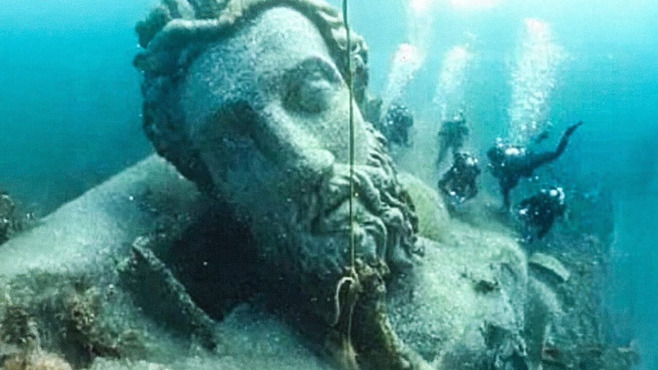 Arqueólogos encontraram uma das sete maravilhas no fundo do mar