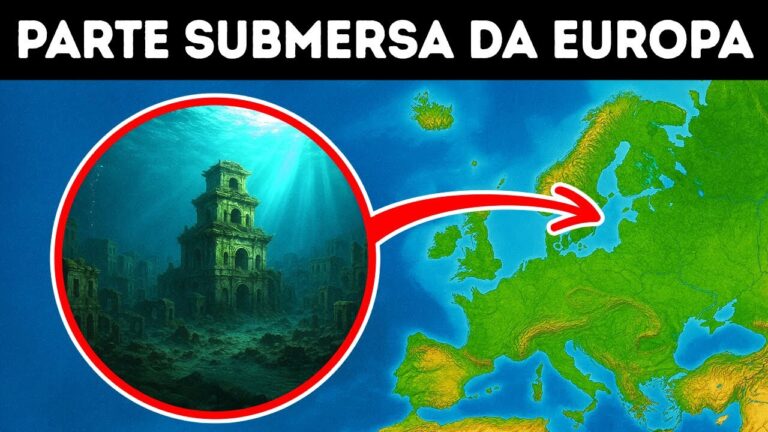 Cientistas encontram megaestrutura perdida sob o mar