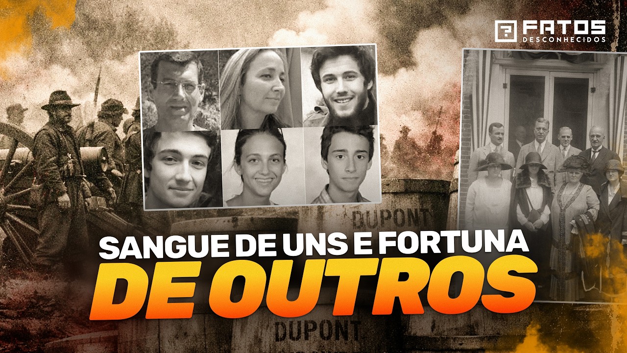 Como as 5 famílias ganharam bilhões com as Guerras Americanas!